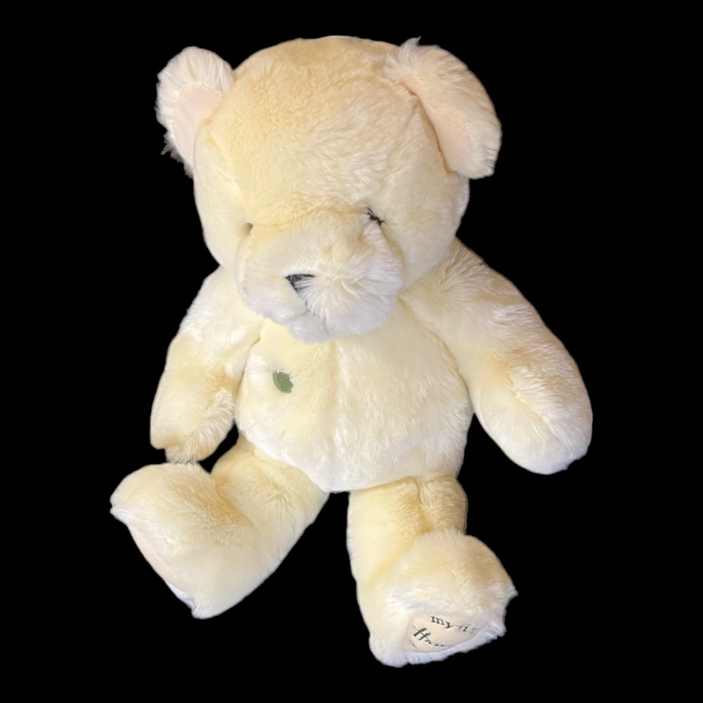 Harrods Knightsbridge My First Harrods Cream Stuffed Teddy Bear Plush